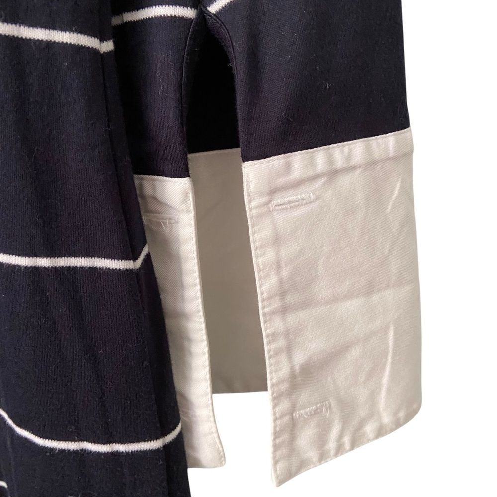 Brooks Brothers Elegant Black and White Striped Dress in Size Large - Picture 9 of 9